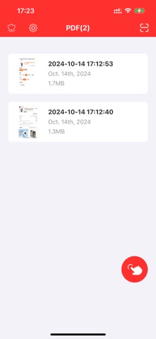 App screenshot
