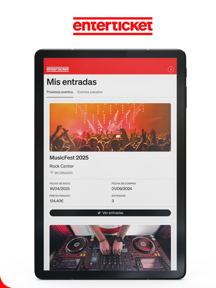 Enterticket - App de entradas