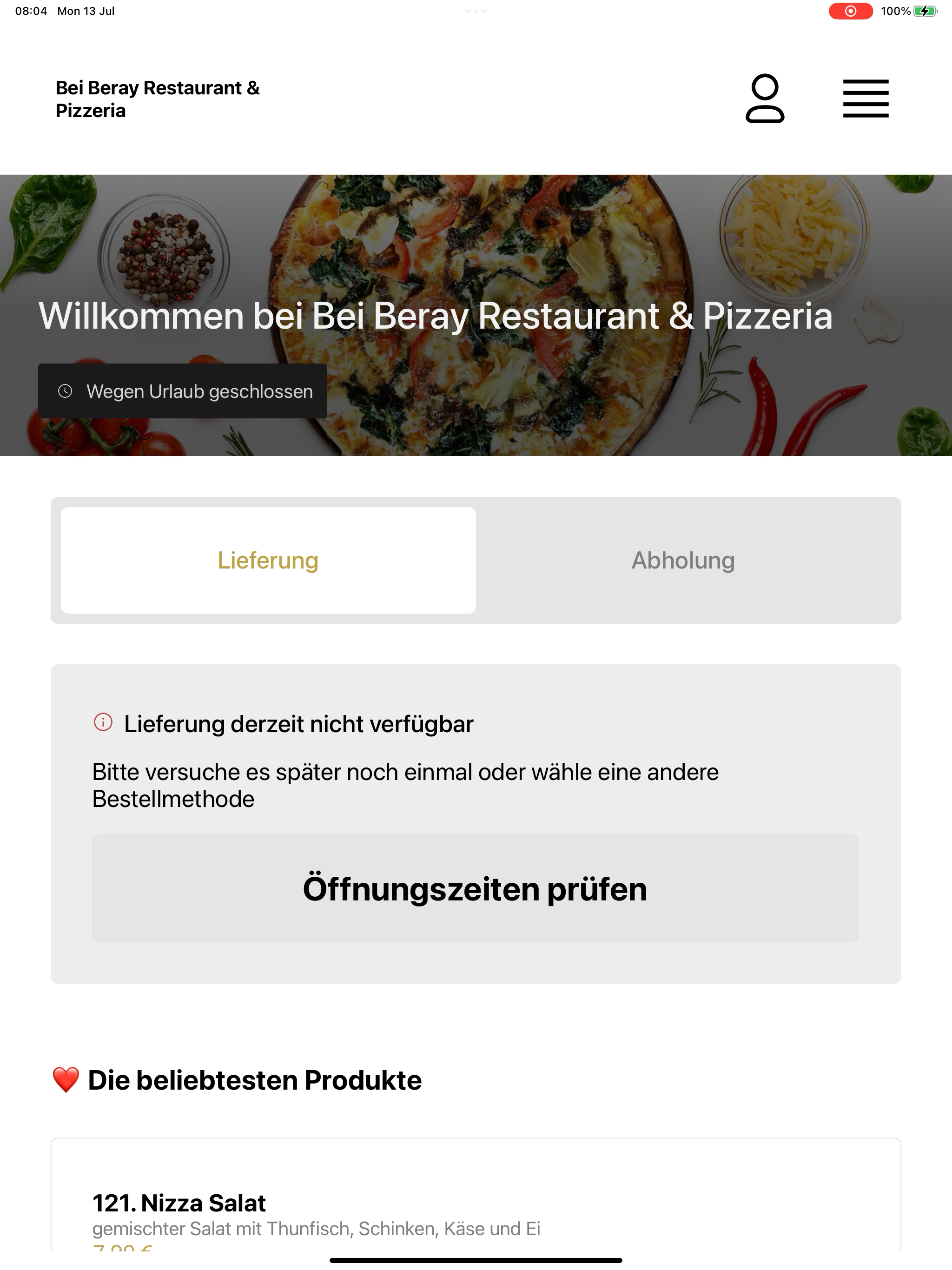 Bei Beray Restaurant & Pizzeri screenshot 13