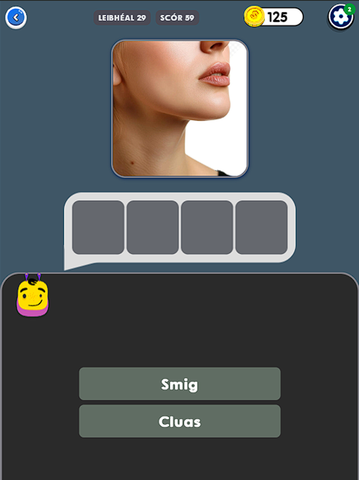 Cluiche Bruno Irish for kids