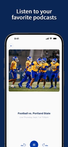 San Jose State Spartans iPhone screenshot