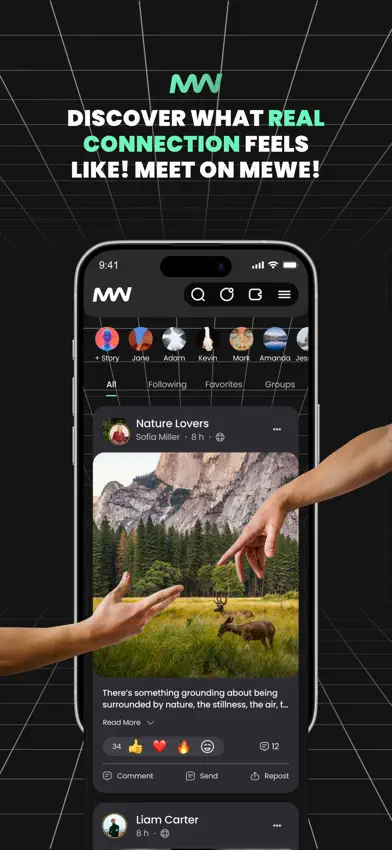 MeWe: The Safe Network screenshot 2