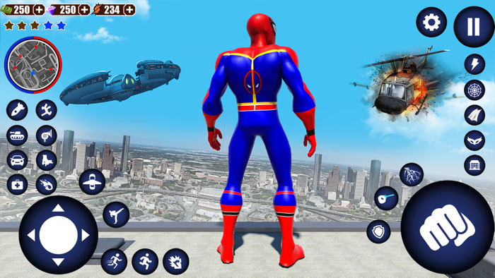 Rope Hero Spider Games
