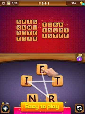 Word Puzzle Game fun Challenge iPad screenshot