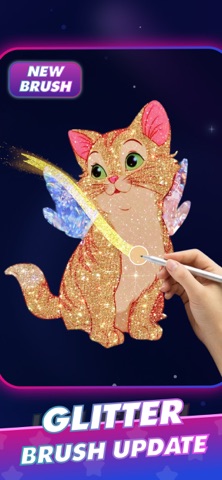 Neon Brush - Doodle Magic Screenshot 3 of 7