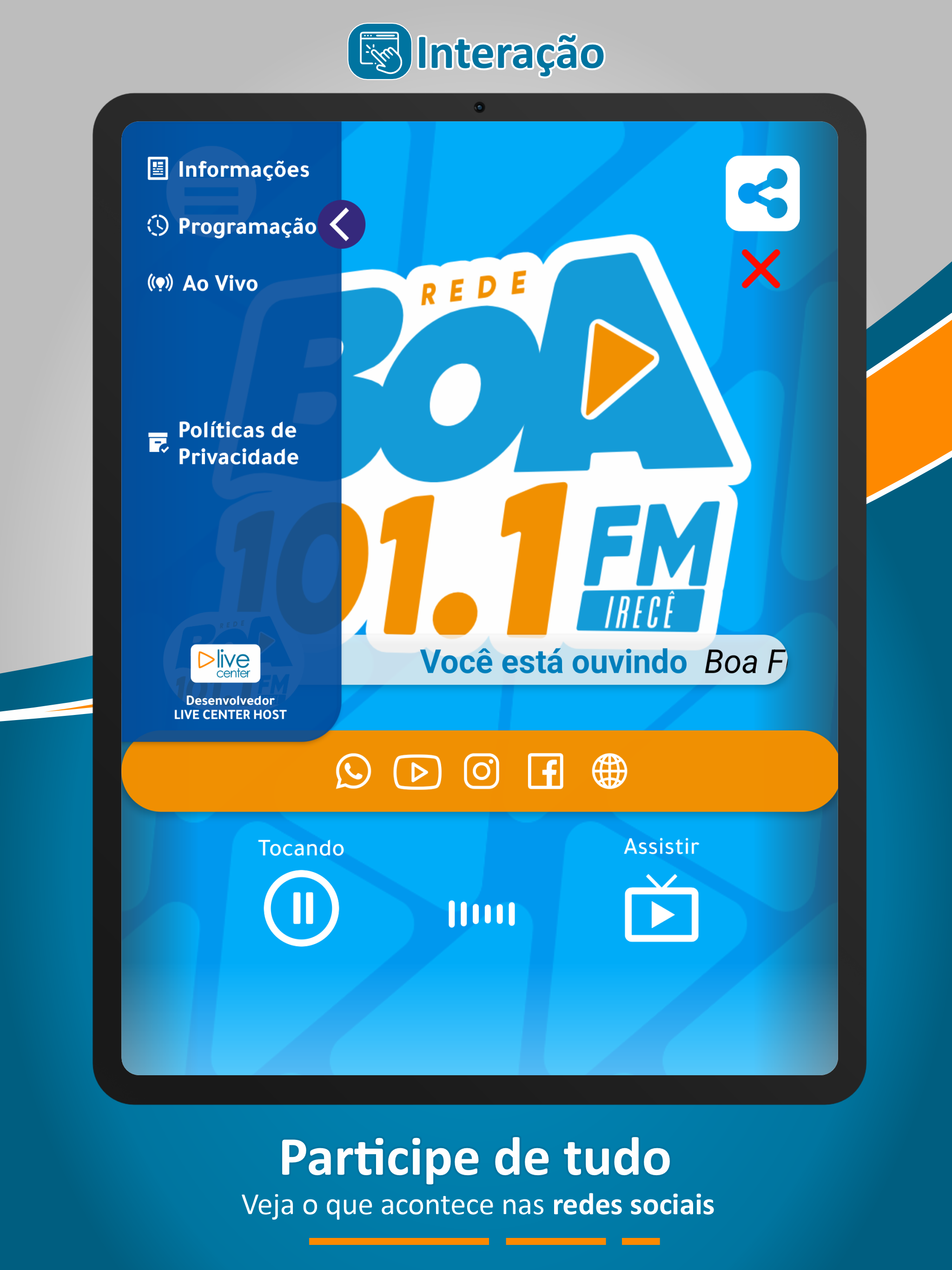 Rádio Boa FM Irecê screenshot 5