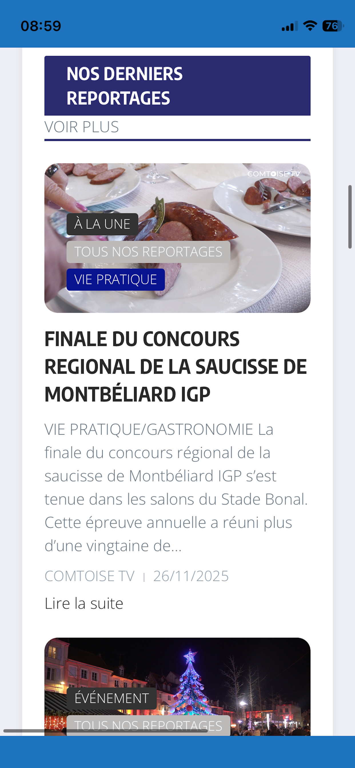 COMTOISE TV