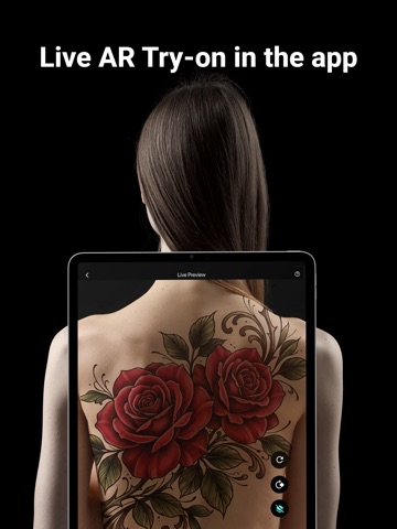 AI Tattoos - Tattoo Maker & AR iPad screenshot