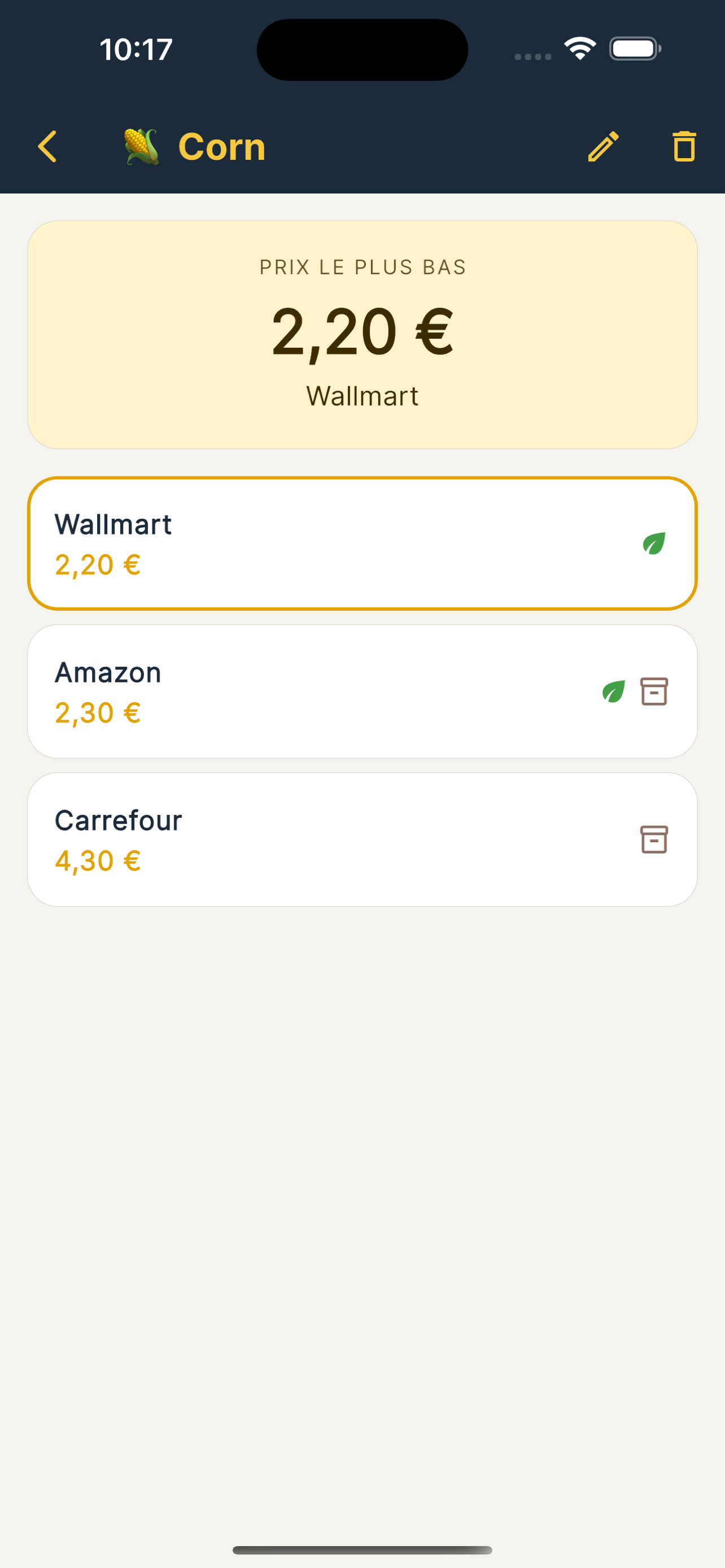 Price Comparator (PC) screenshot 2