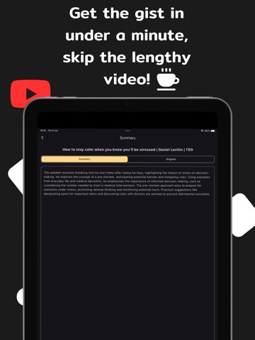 Summarize It: AI Text & Videoのおすすめ画像2
