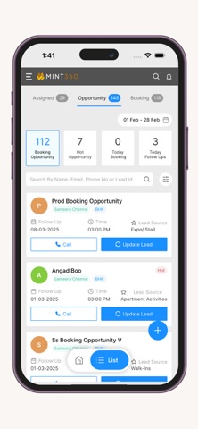 MINT360CRM screenshot