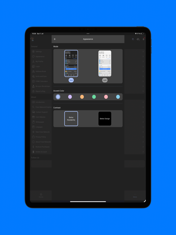 Fone Wallet iPad screenshot 5 - Entertainment app