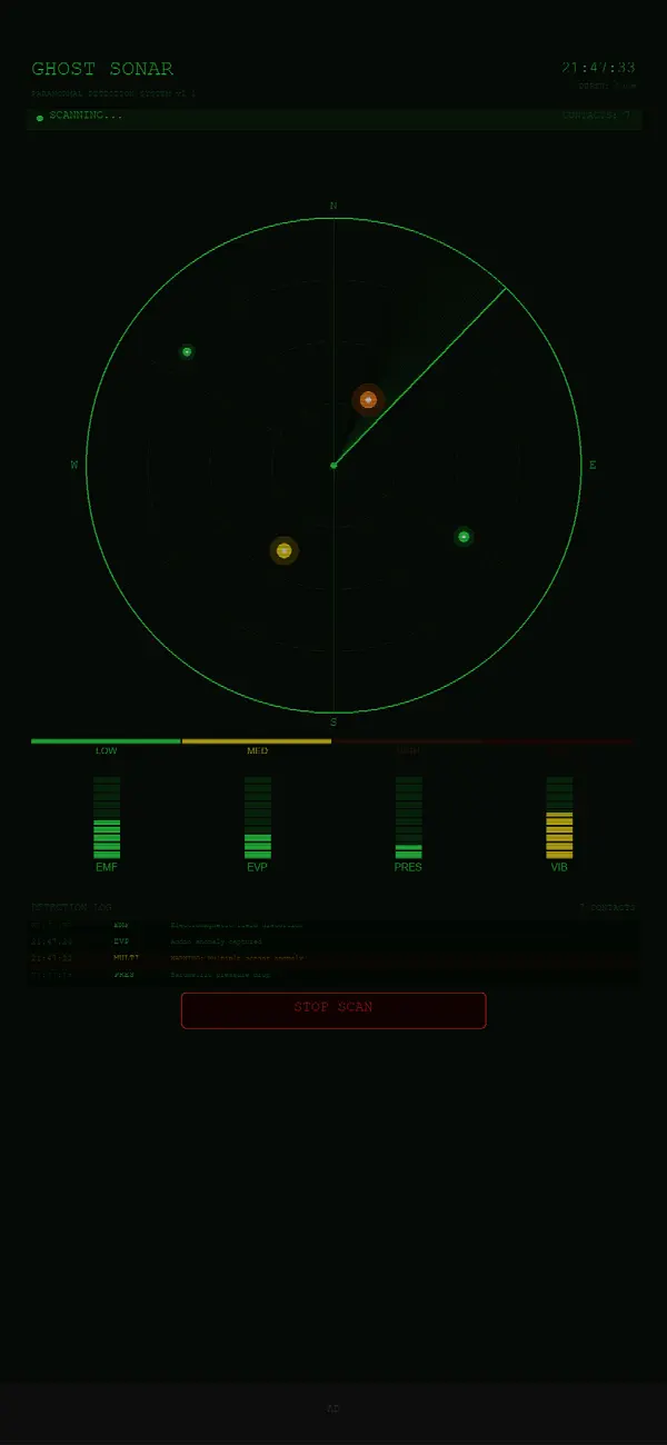 Screenshot #1 pour Ghost Sonar Detector