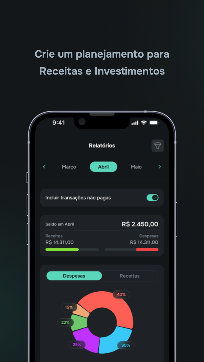 MoneyMio - Finanças com IA