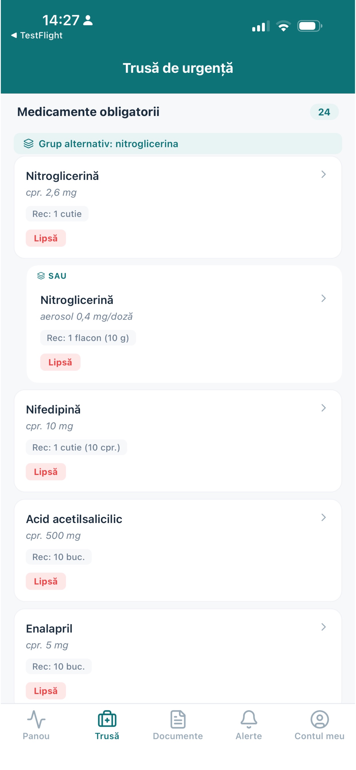 Screenshot 2 of MedAlert