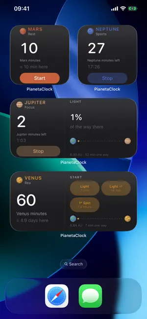 PianetaClock screenshot 3