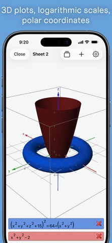 SymCalc+ iPhone screenshot