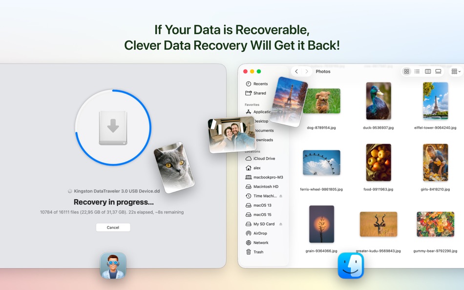 #5. Clever Data Recovery (macOS) 게시자: Justin Johnson