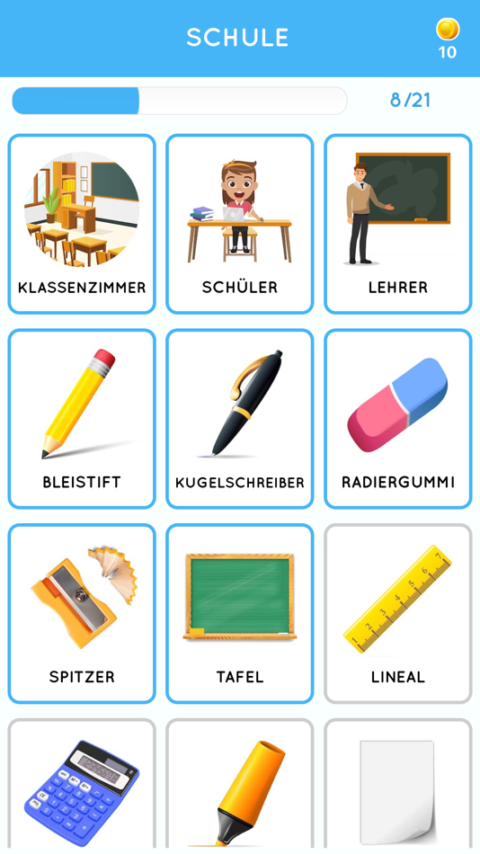 #10. Learn German Beginners Easily (iOS) 由: Hector Gonzalez Linan
