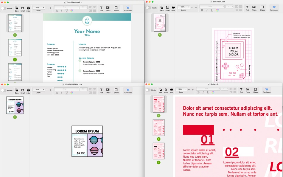 #1. CDR Editor: for CorelDRAW (macOS) 由: 士通 陈