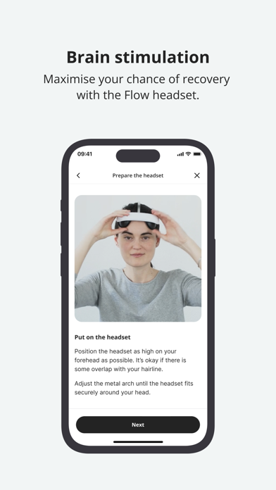 Flow - Depression treatment Screenshot