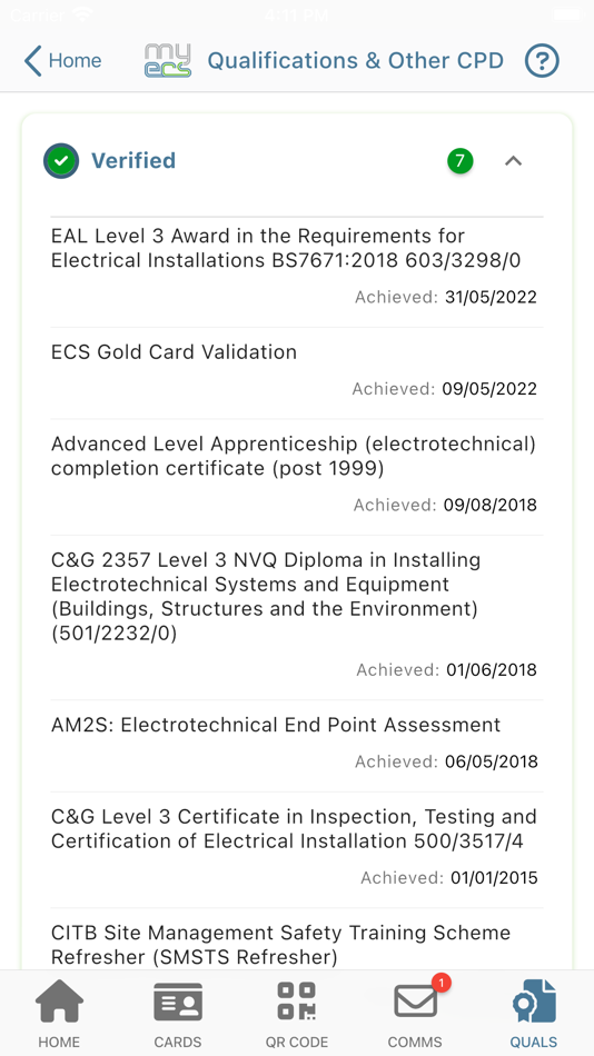 #5. MyECS (iOS) 由: JIB Limited