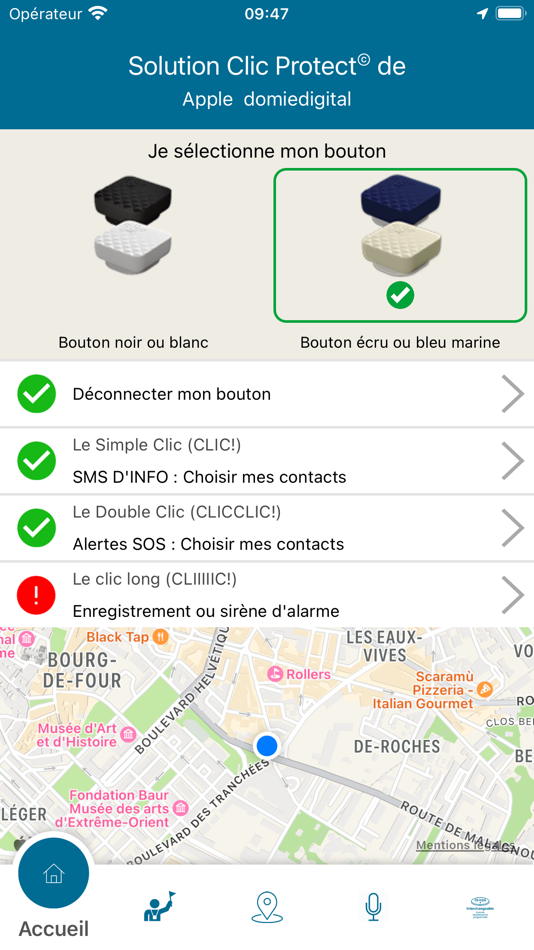 #2. Clic Protect (iOS) 由: Domie Digital