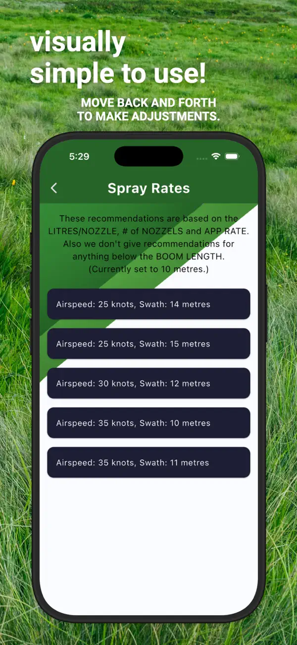 Screenshot #3 pour Spray Rates