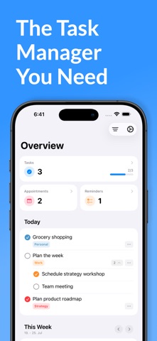 TaskMind: Daily Planner To do Screenshot 1 of 7