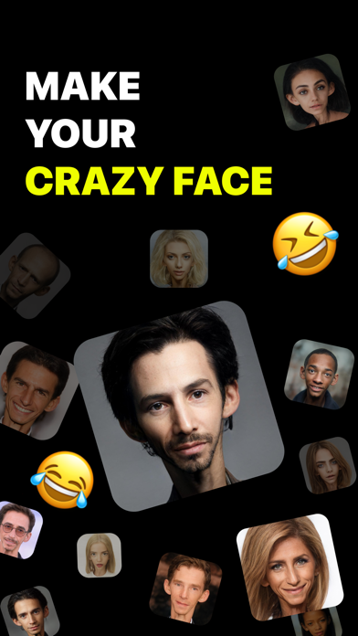 Crazy face: Make funny photos Screenshot