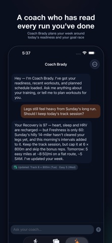 RunIntensity: Training Load Screenshot 5 of 7