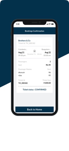 Bus Booking User Screenshot 4 of 5