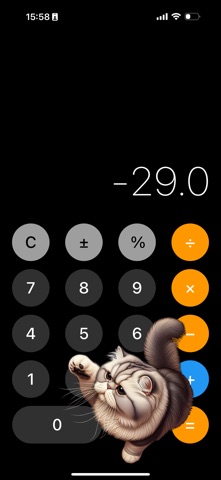 Cats Cats Calculator Screenshot 2 of 4