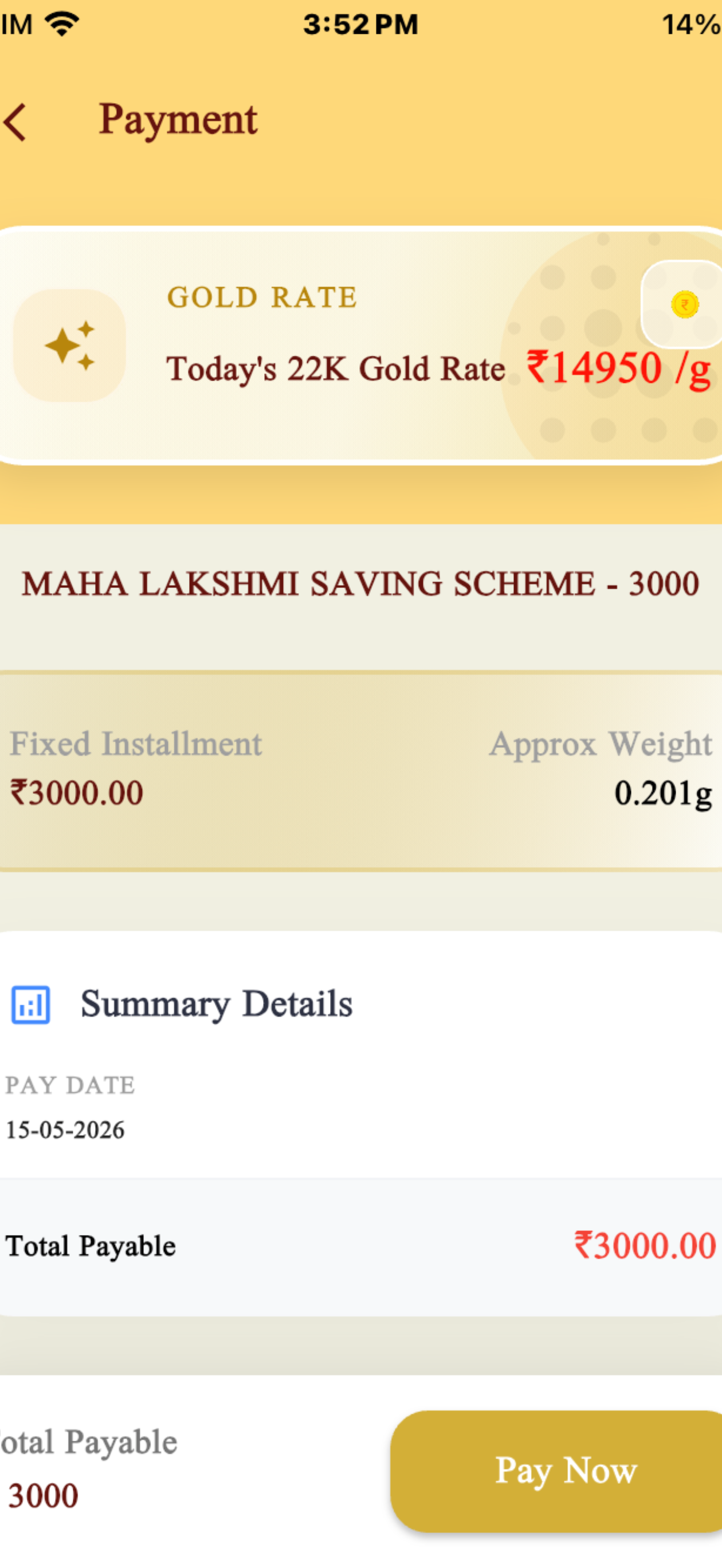 Chandra Jewellers DigiGold screenshot 9