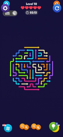Arrow Flow Puzzle Escape Game iPhone screenshot