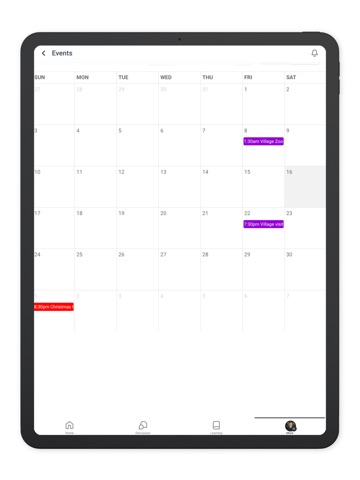 Expecting Classes iPad screenshot
