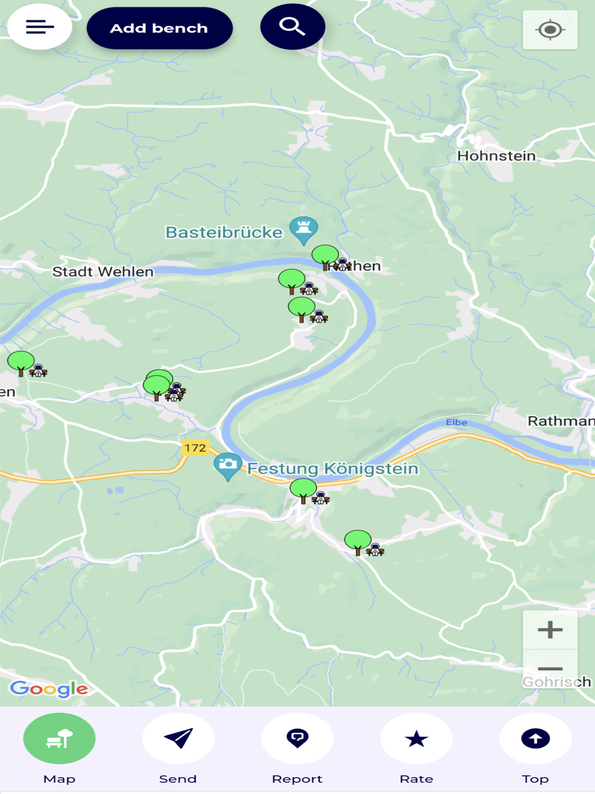 BenchNearby screenshot 8