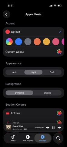 Tessera : Hi-Res Music Player screenshot