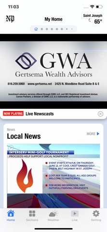 St. Joseph News-Press NOW iPhone screenshot