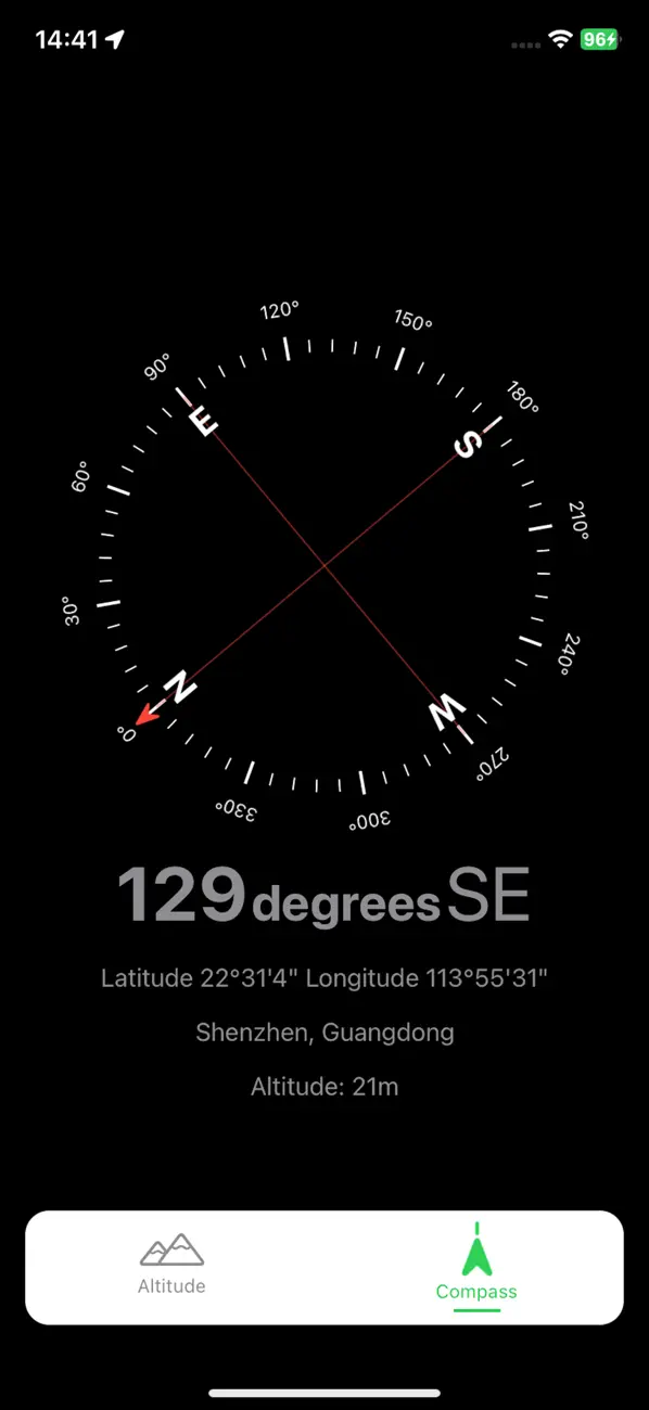 Screenshot #2 pour Compass Altitude Pro