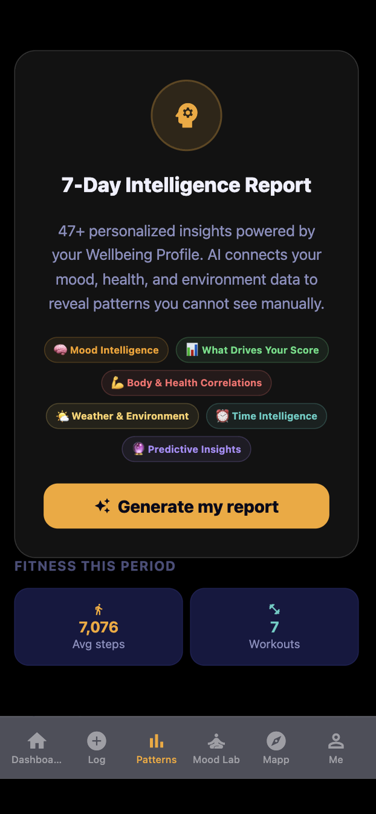 MyMoodMapp - AI Mood Tracker