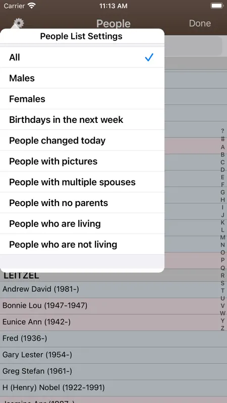 ReunionTouch screenshot 5 of 7