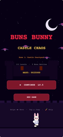 Buns Bunny: Castle Chaos iPhone screenshot