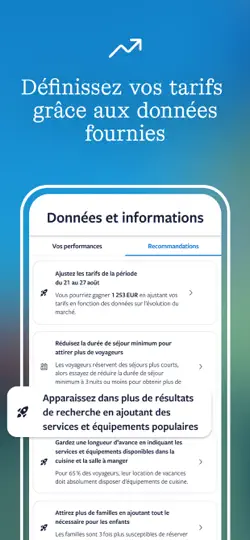 Capture d'écran de Propriétaire Abritel sur iPhone 5
