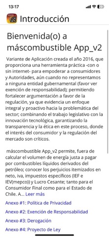 mascombustible App_v2 screenshot