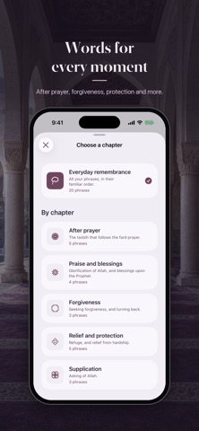 Dhikr - Voice Tasbih iPhone screenshot