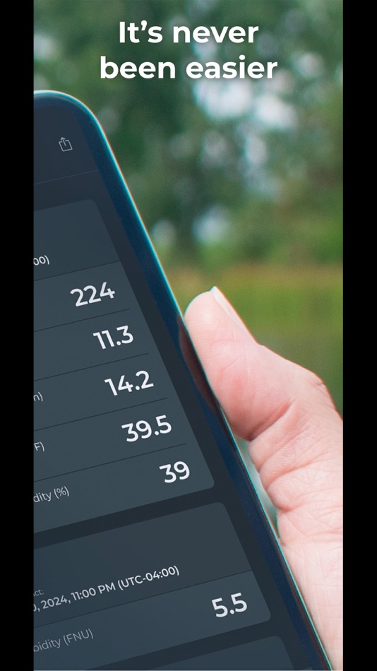 #2. WQData LIVE (iOS) Bởi: Fondriest Environmental, Inc.