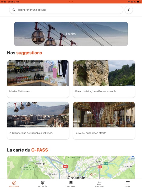 Screenshot #4 pour G-PASS Grenoble Alpes