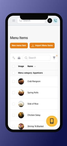 OrderUp App - Managing App Screenshot 1 of 4