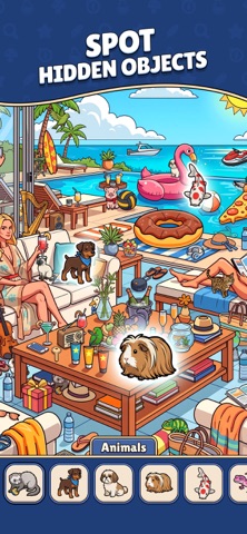 Find Em All! - Hidden Objects iPhone screenshot 1
